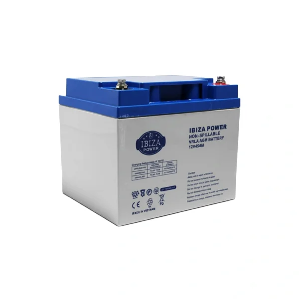 باتری 45 آمپر ساعت ژل برند IBIZA